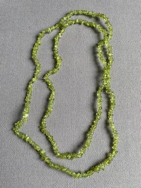 Peridot Chip Necklace